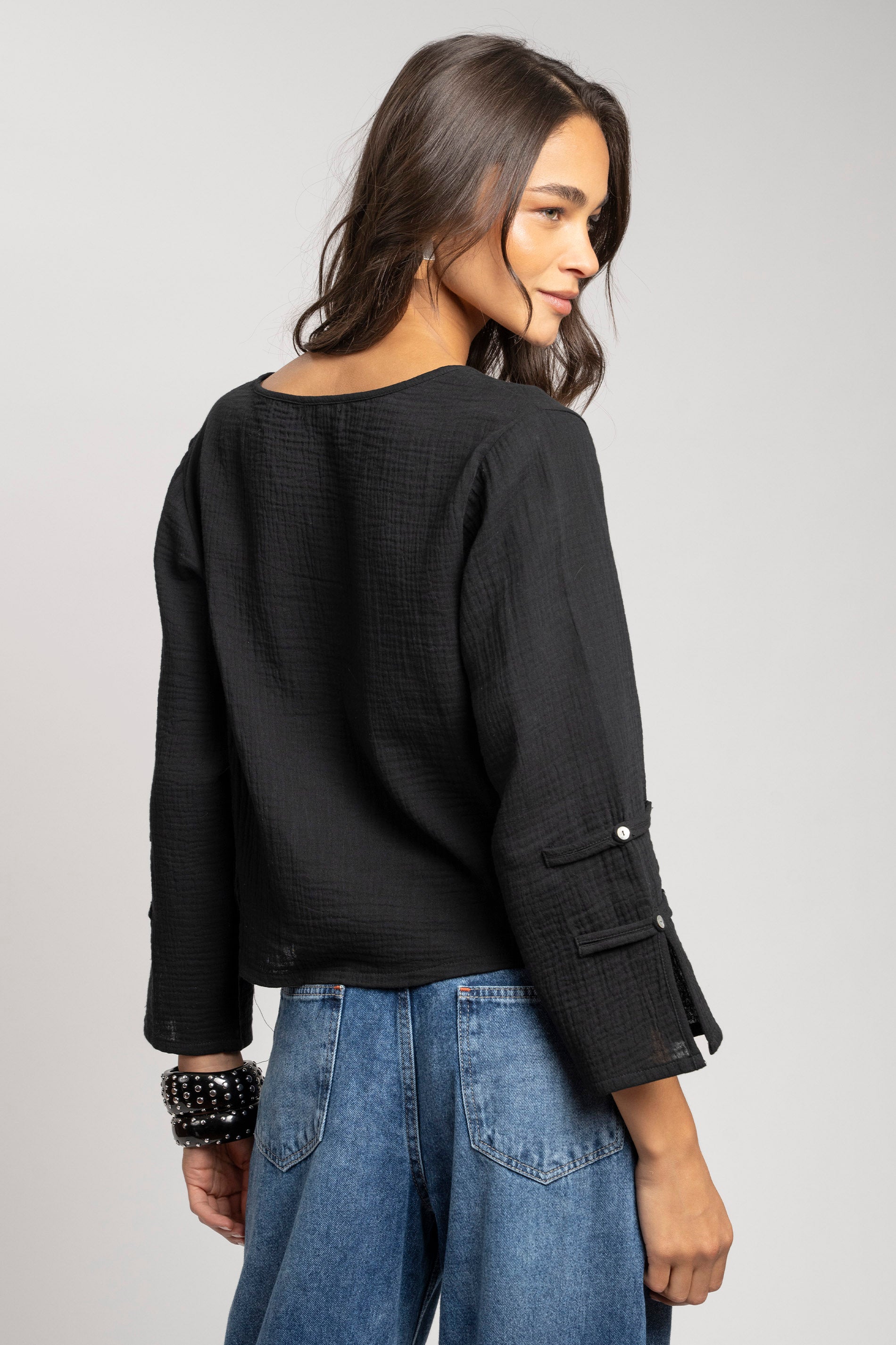 BLUSA YARA negro