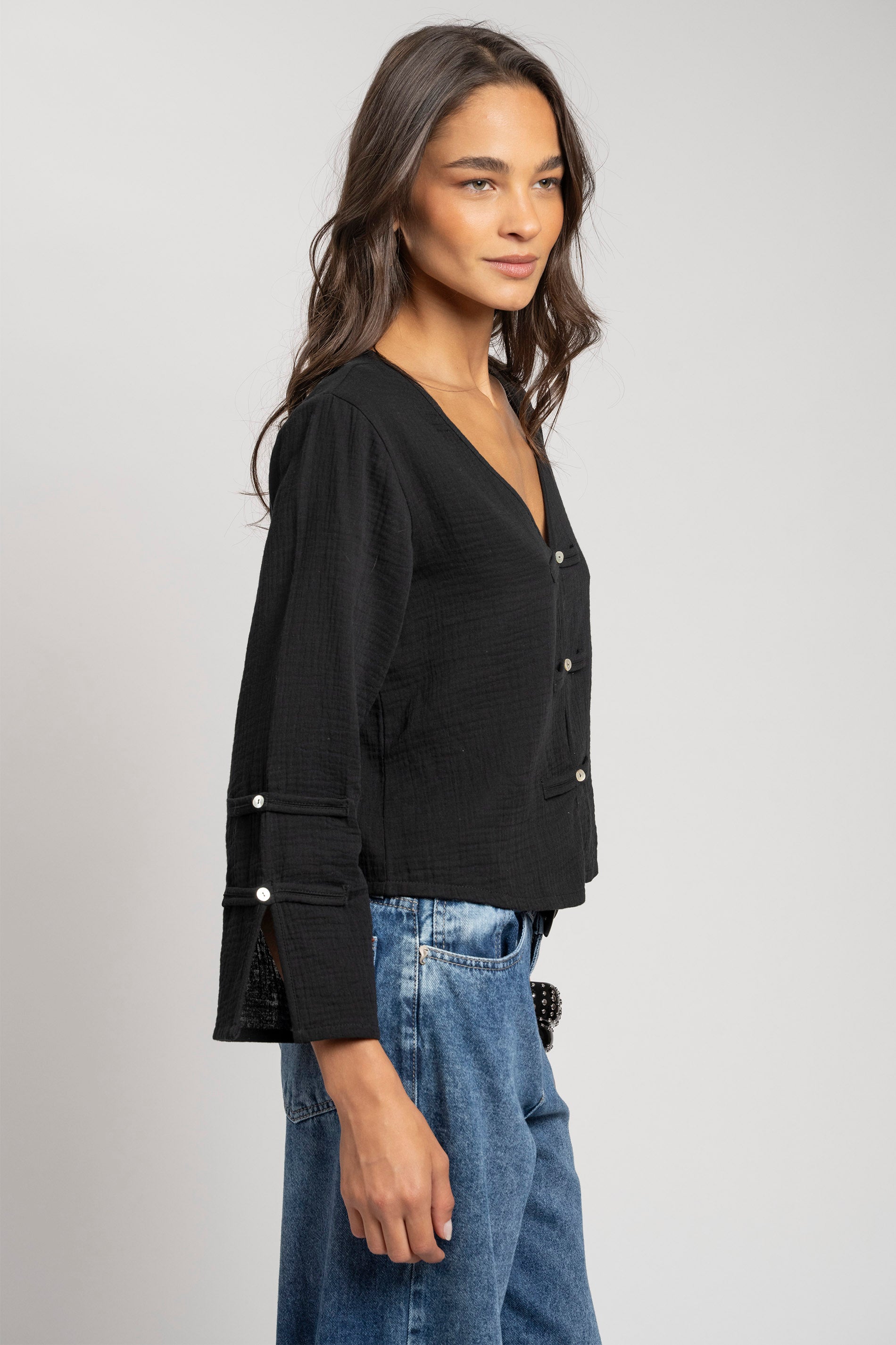 BLUSA YARA negro