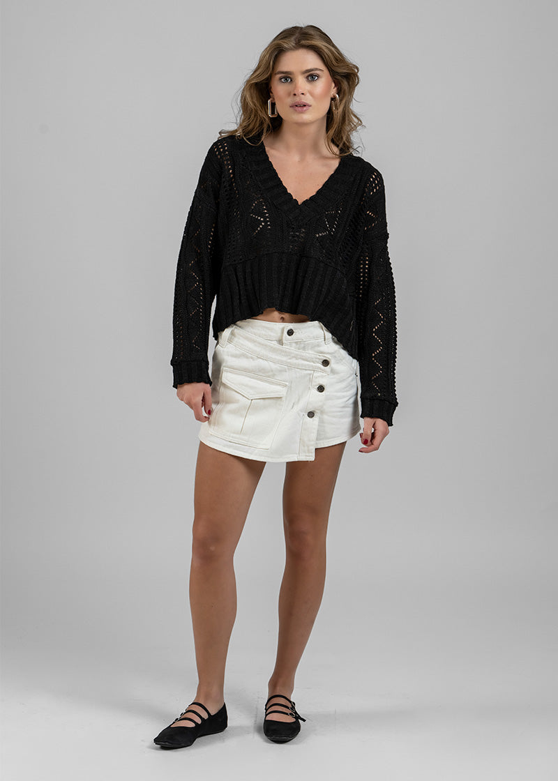 CHALECO BURGOS negro