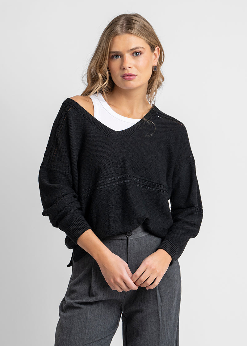 CHALECO DOVER negro