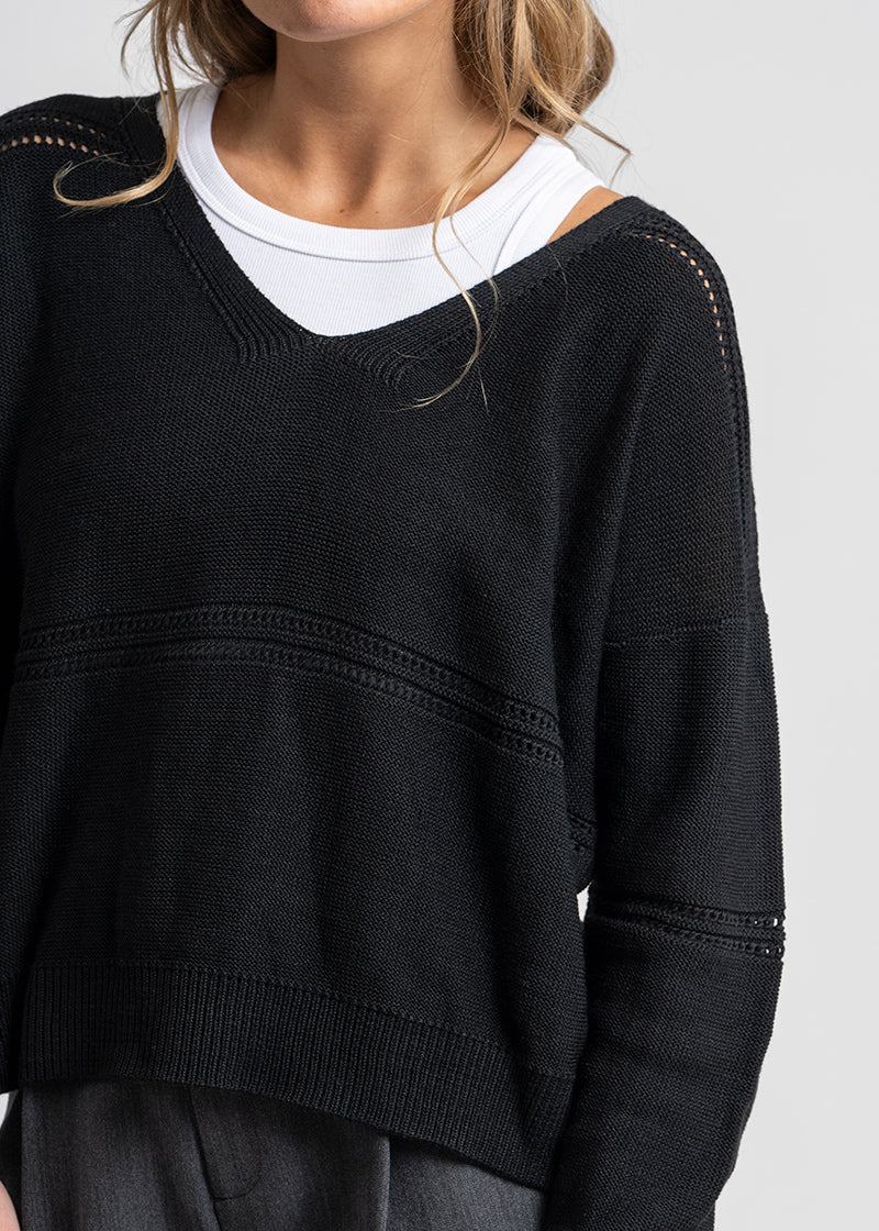 CHALECO DOVER negro