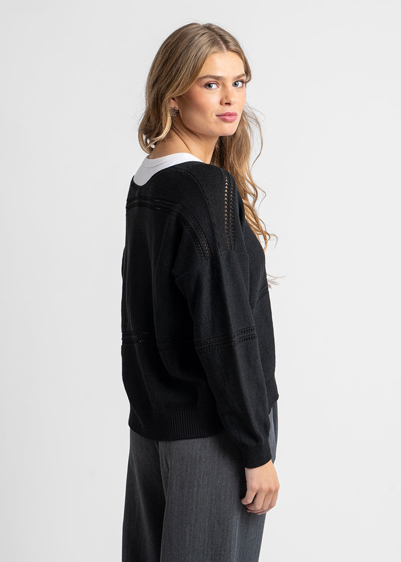 CHALECO DOVER negro