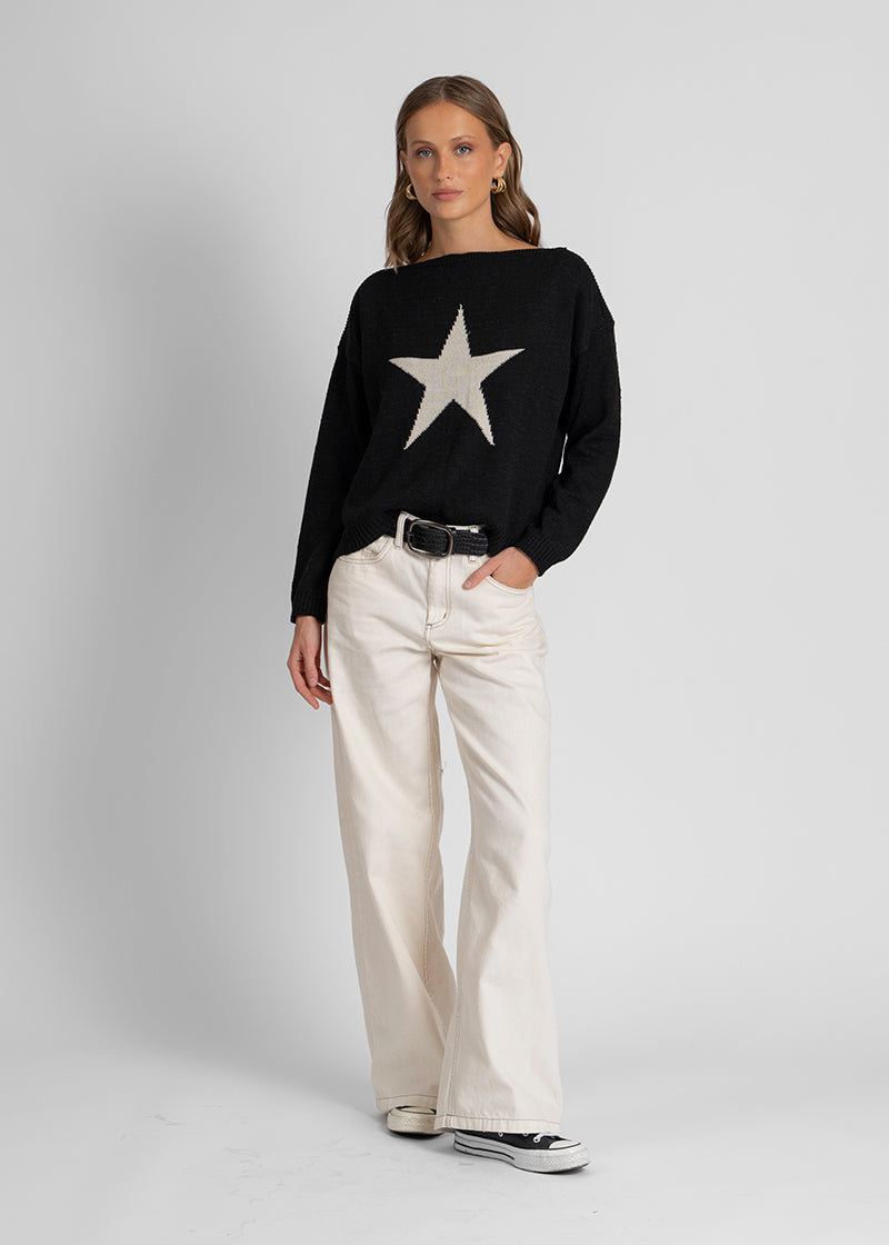 CHALECO ESTRELLA negro