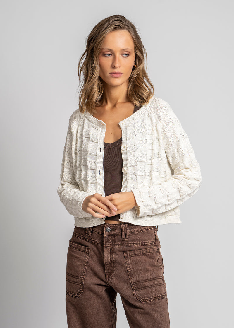 CHALECO FLORENCIA crudo