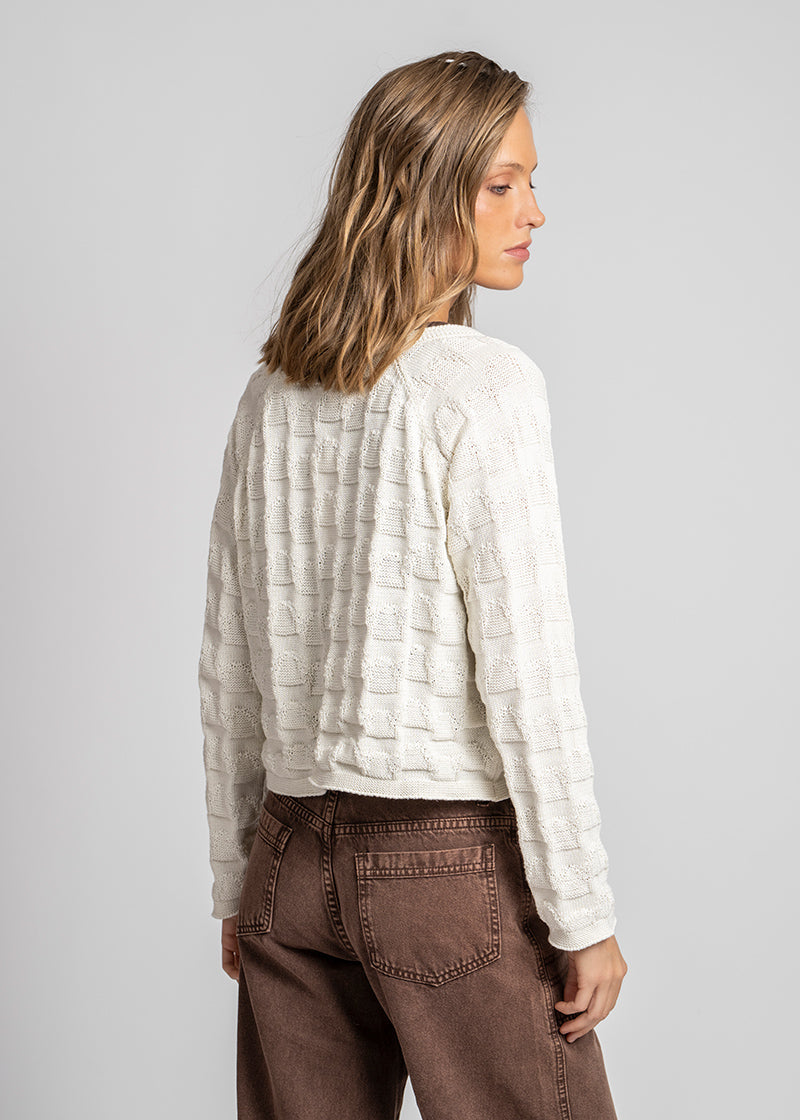 CHALECO FLORENCIA crudo