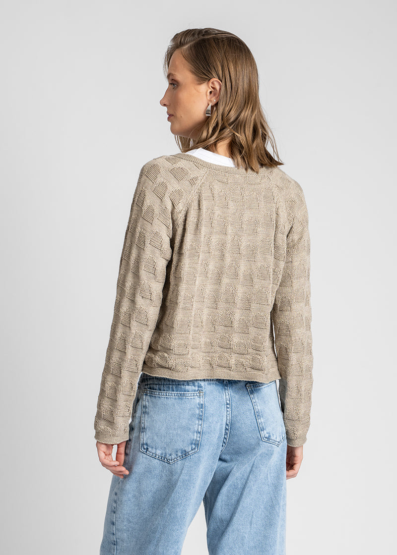 CHALECO FLORENCIA beige