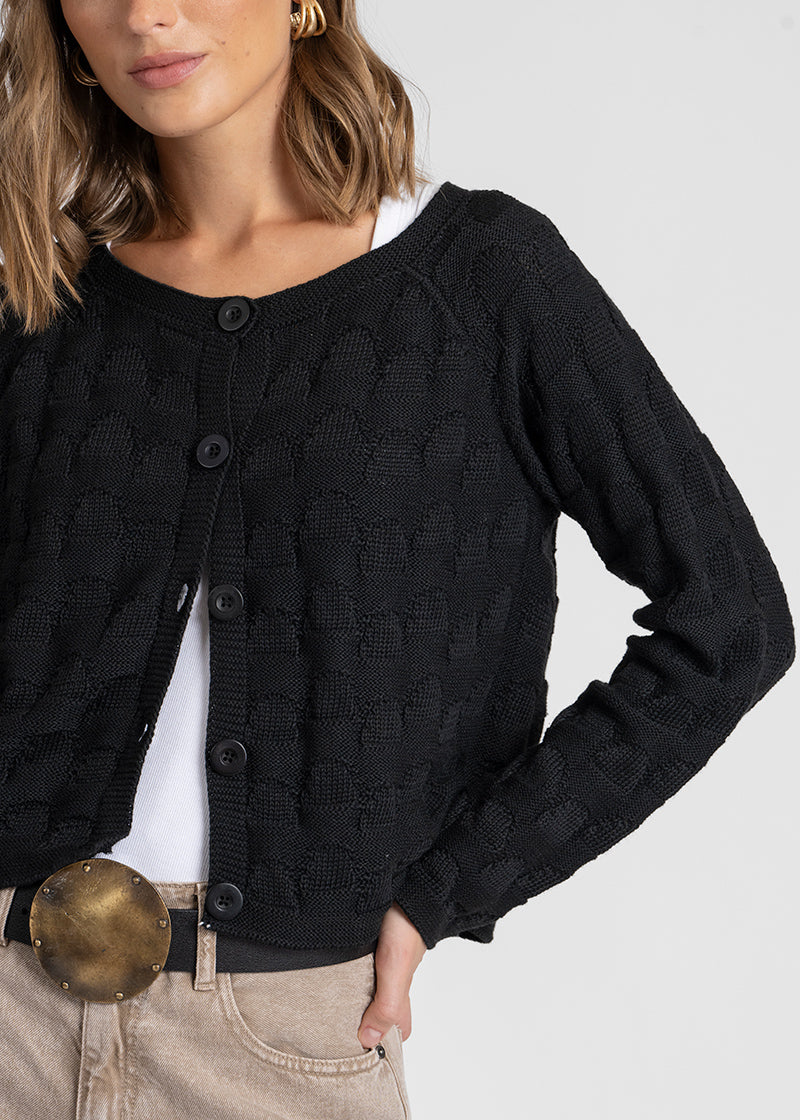 CHALECO FLORENCIA negro