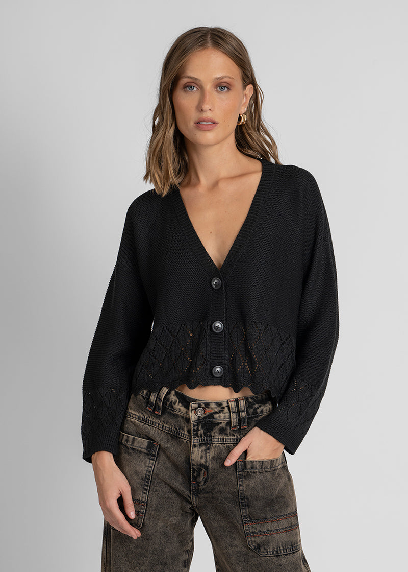 CHALECO GINA negro