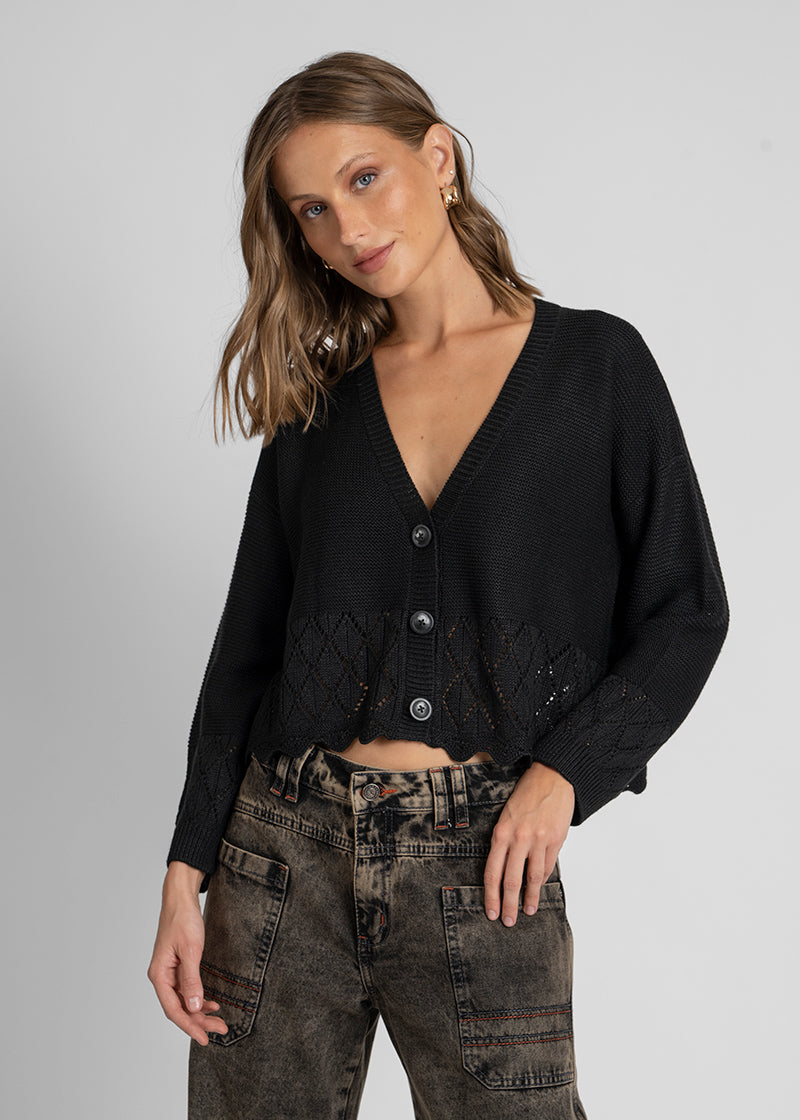 CHALECO GINA negro