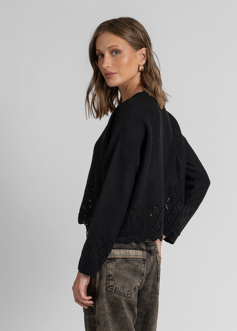 CHALECO GINA negro