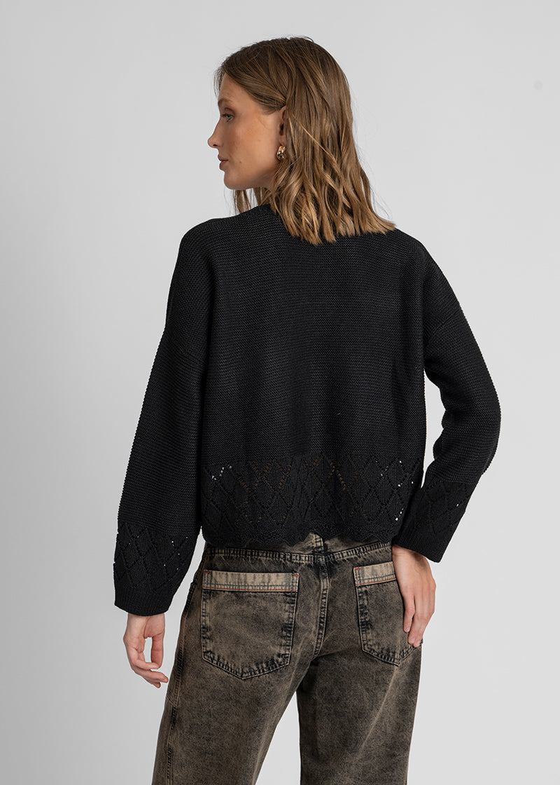 CHALECO GINA negro