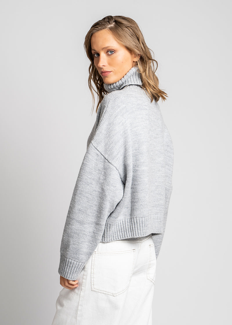 CHALECO LAMAS gris claro