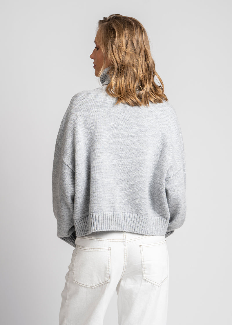 CHALECO LAMAS gris claro