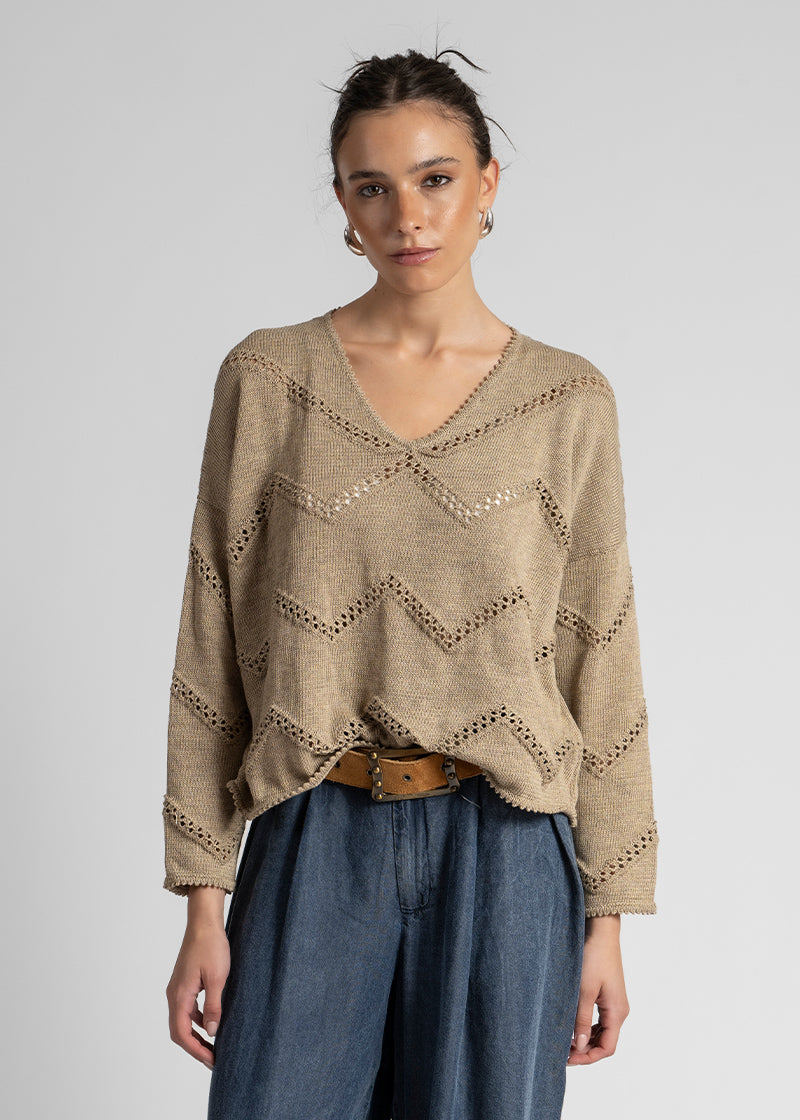 CHALECO MURCIA beige