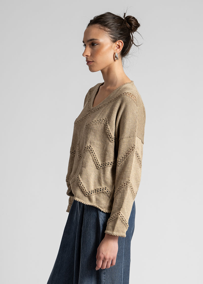 CHALECO MURCIA beige