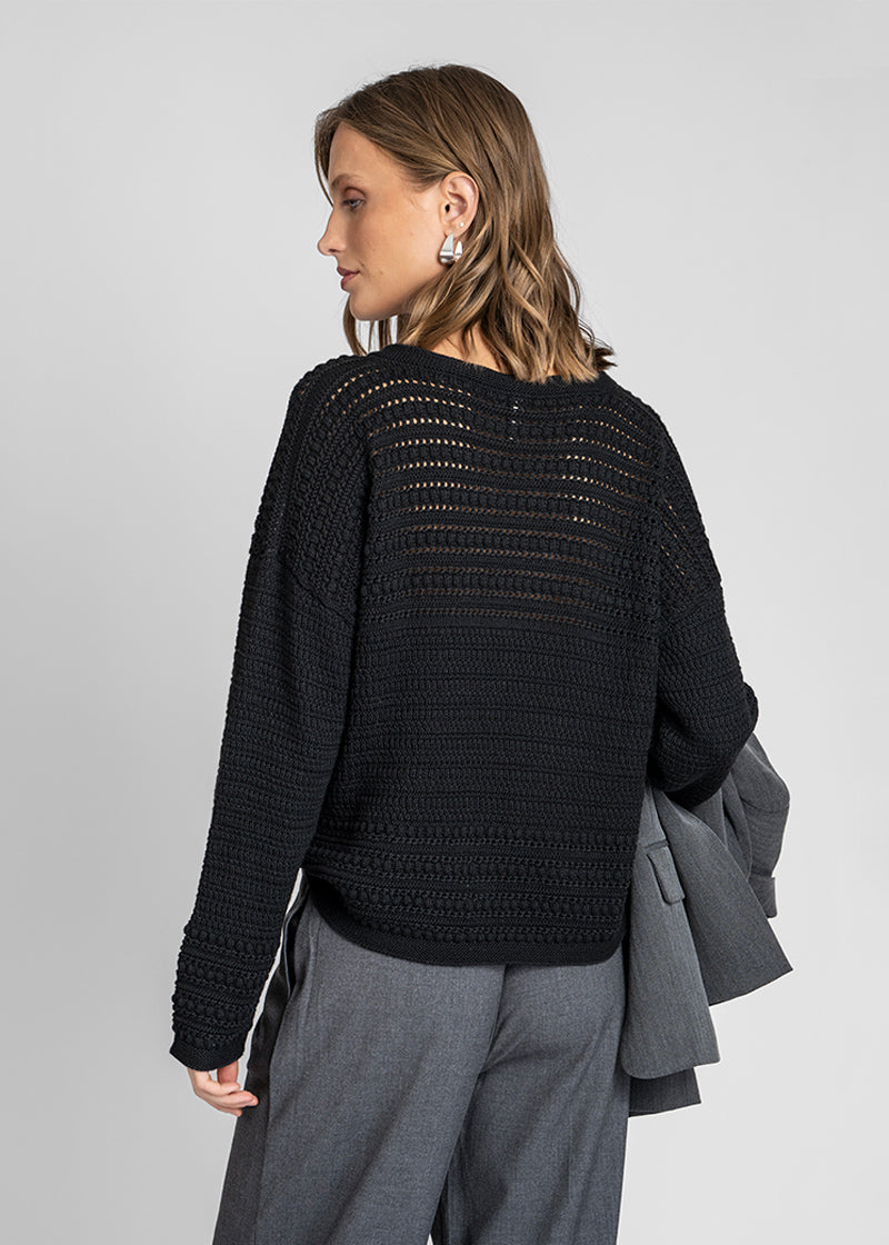 CHALECO NINA negro