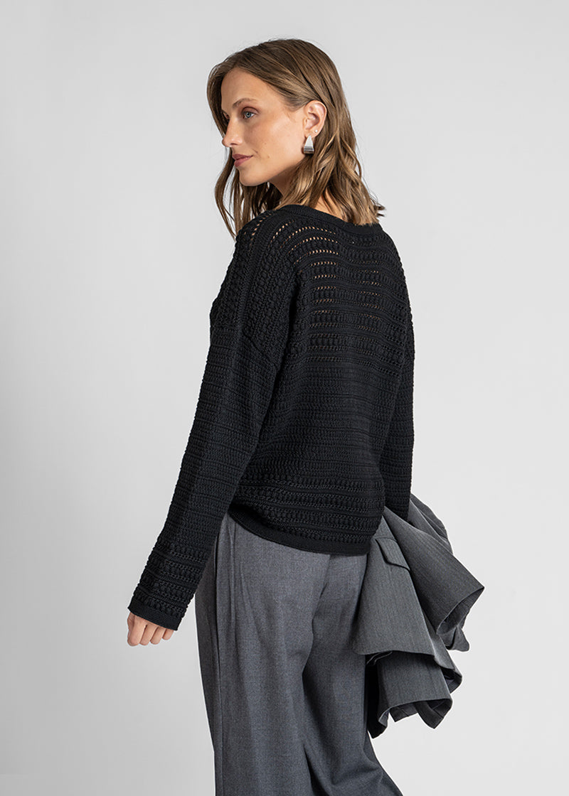 CHALECO NINA negro