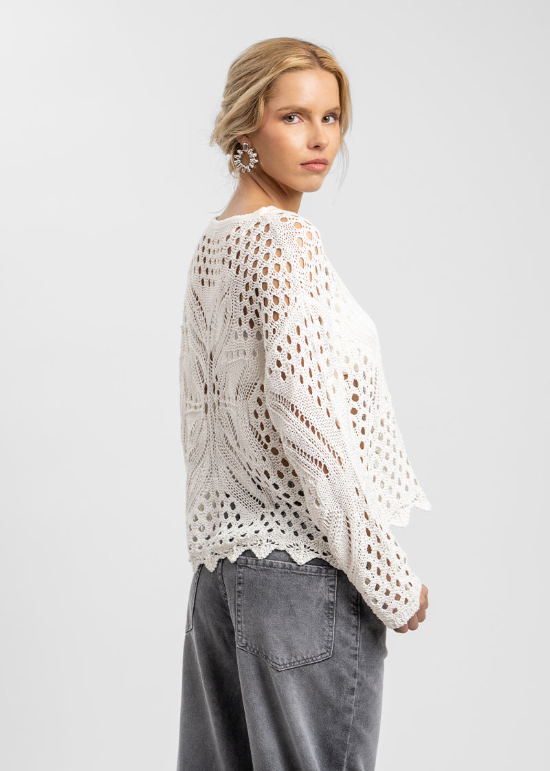 CHALECO CAPRI blanco