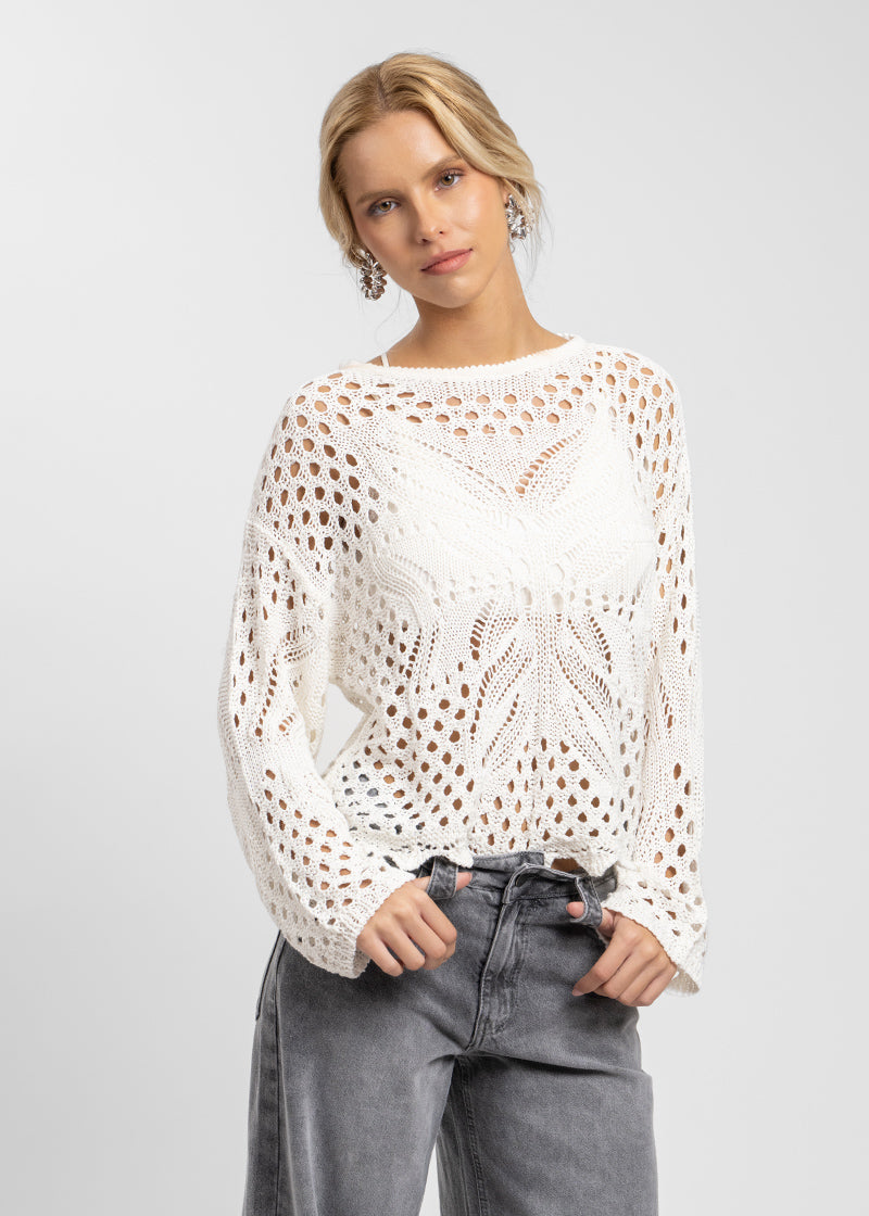 CHALECO CAPRI blanco