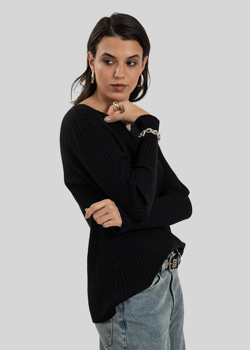 CHALECO JULIETTA negro