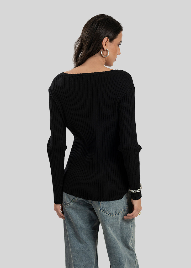 CHALECO JULIETTA negro