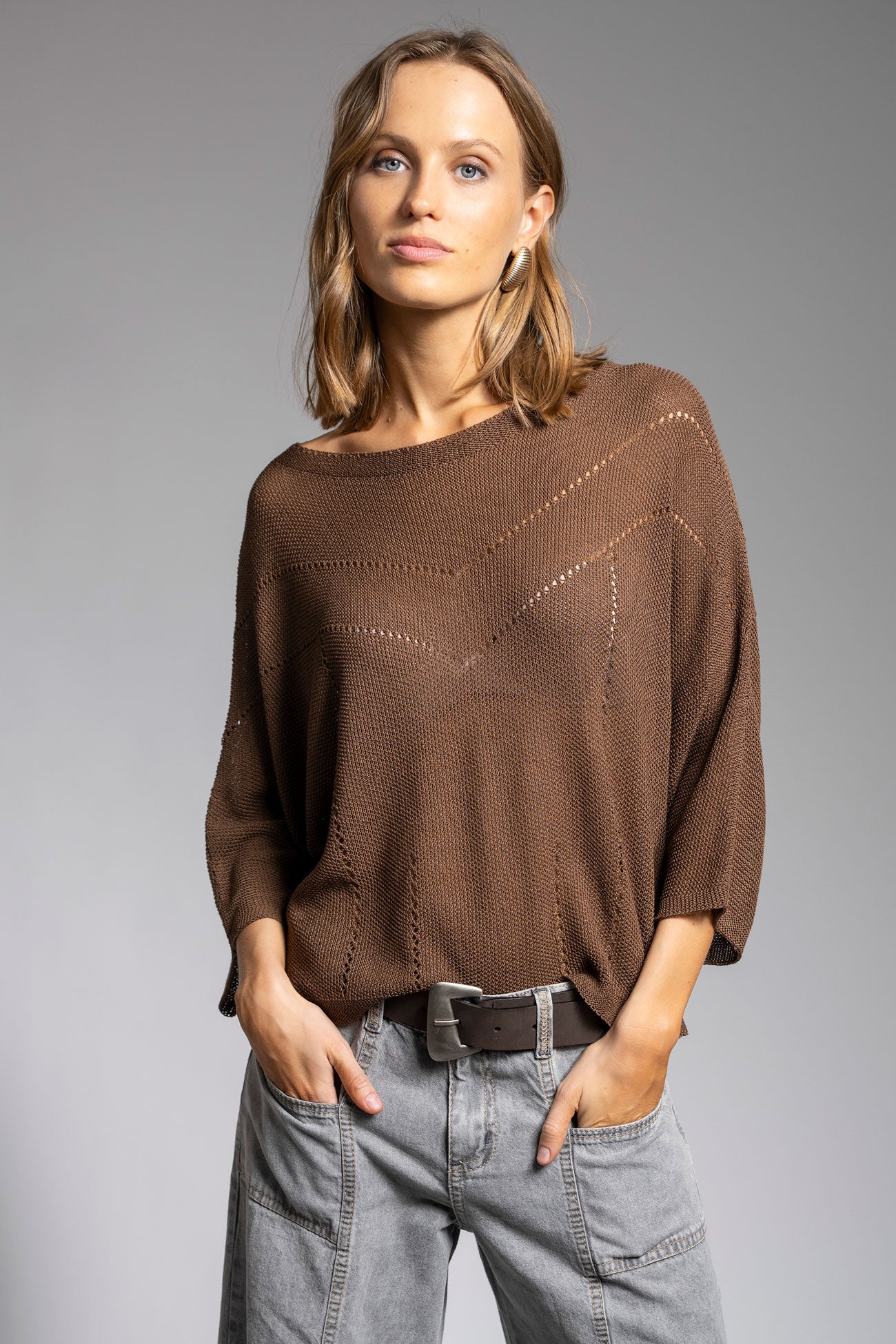 CHALECO NIZA chocolate