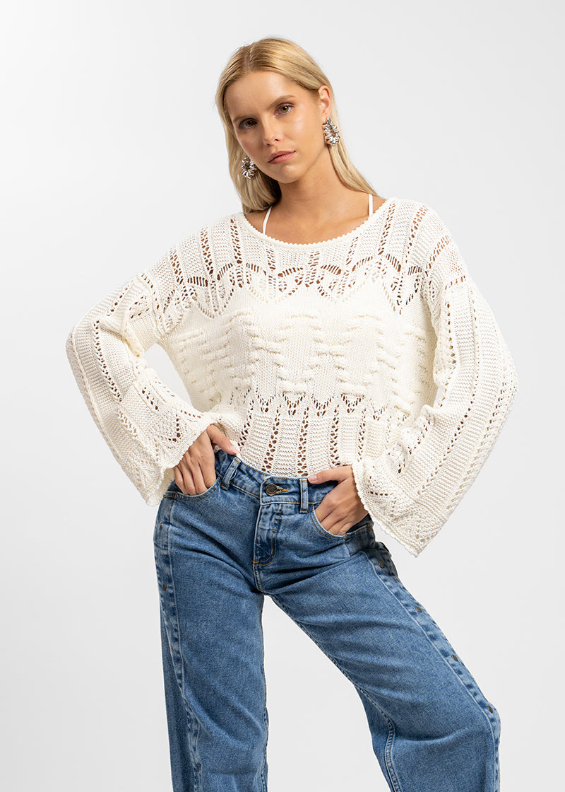 CHALECO SAYULITA blanco