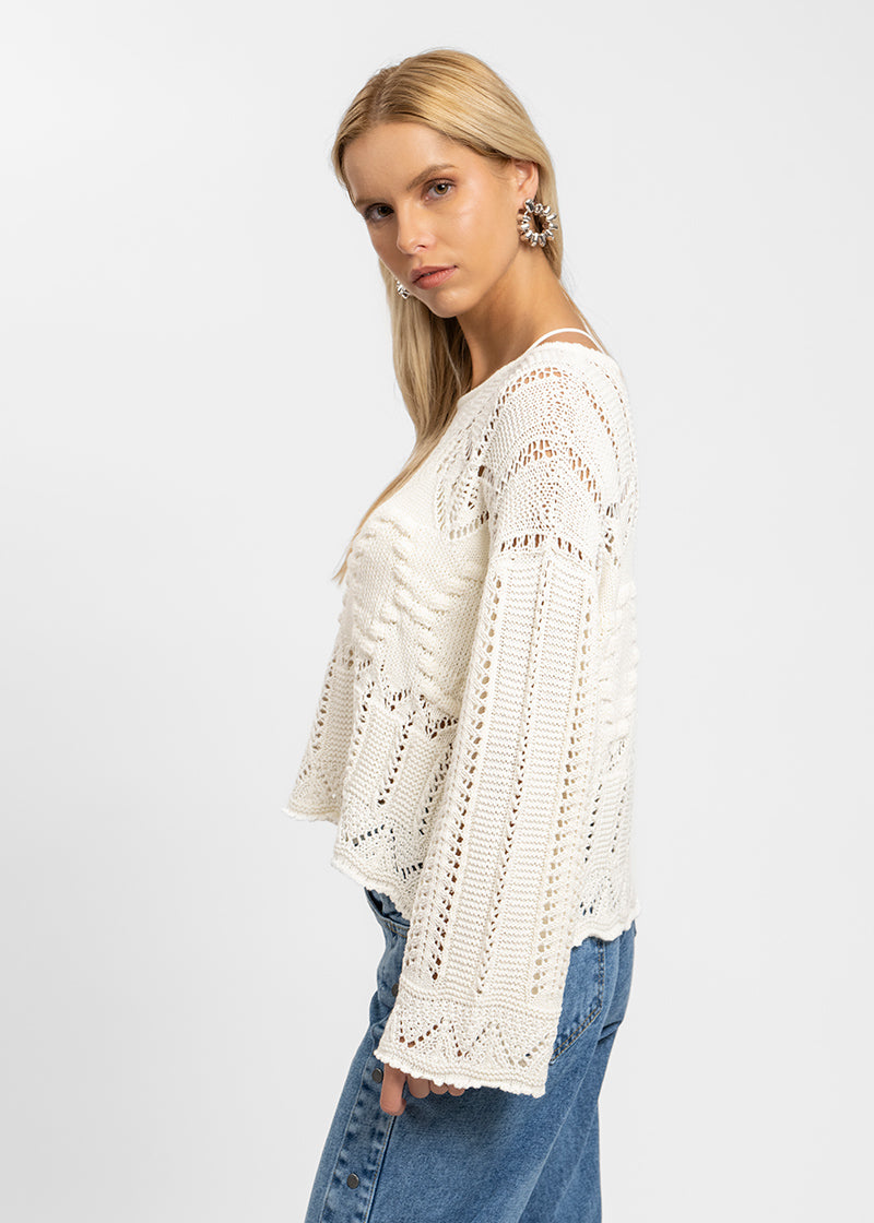 CHALECO SAYULITA blanco