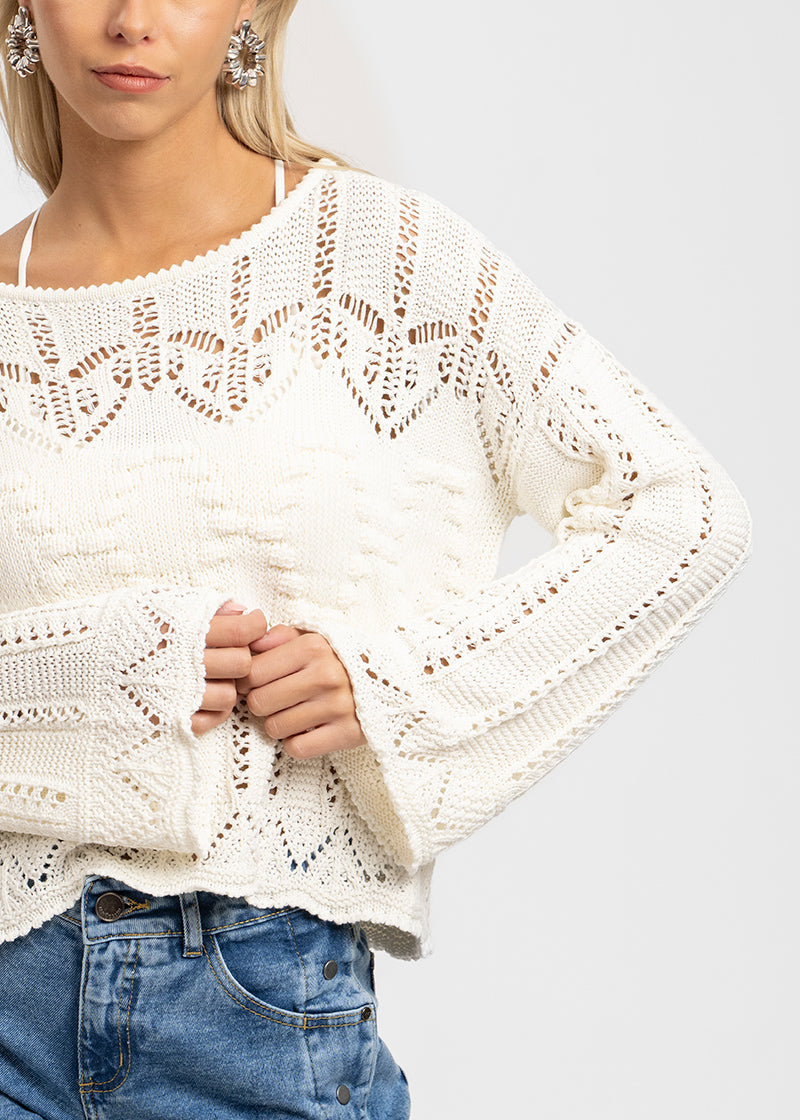 CHALECO SAYULITA blanco