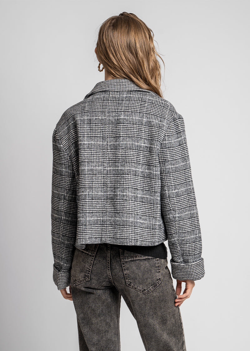 CHAQUETA ALINA gris oscuro