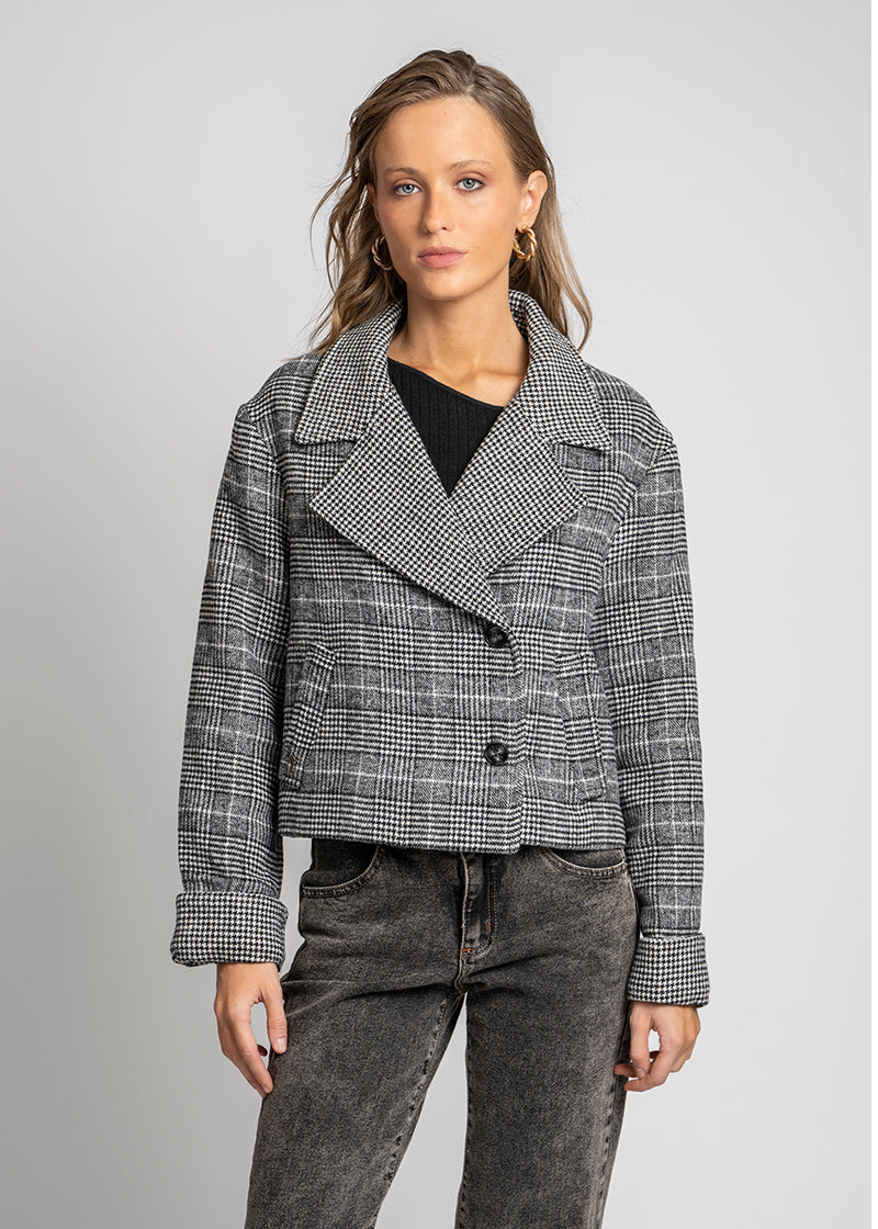 CHAQUETA ALINA gris oscuro