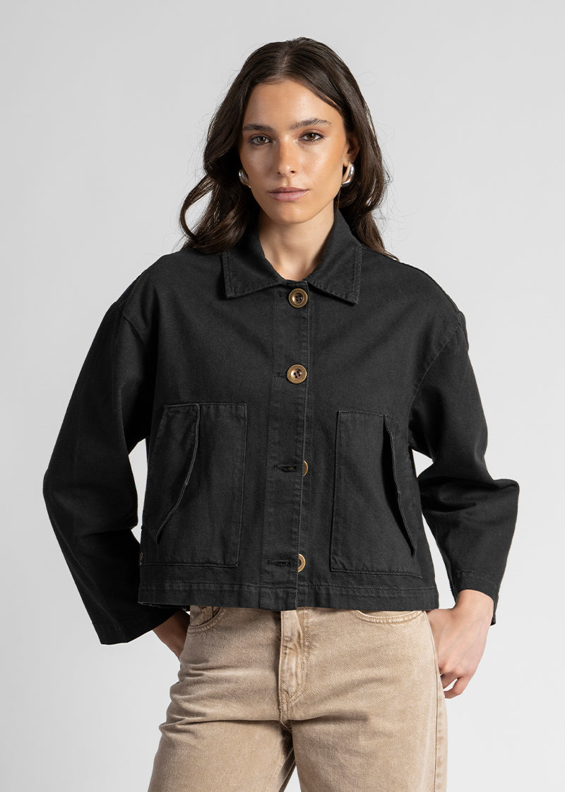 CHAQUETA AMAYA J negro
