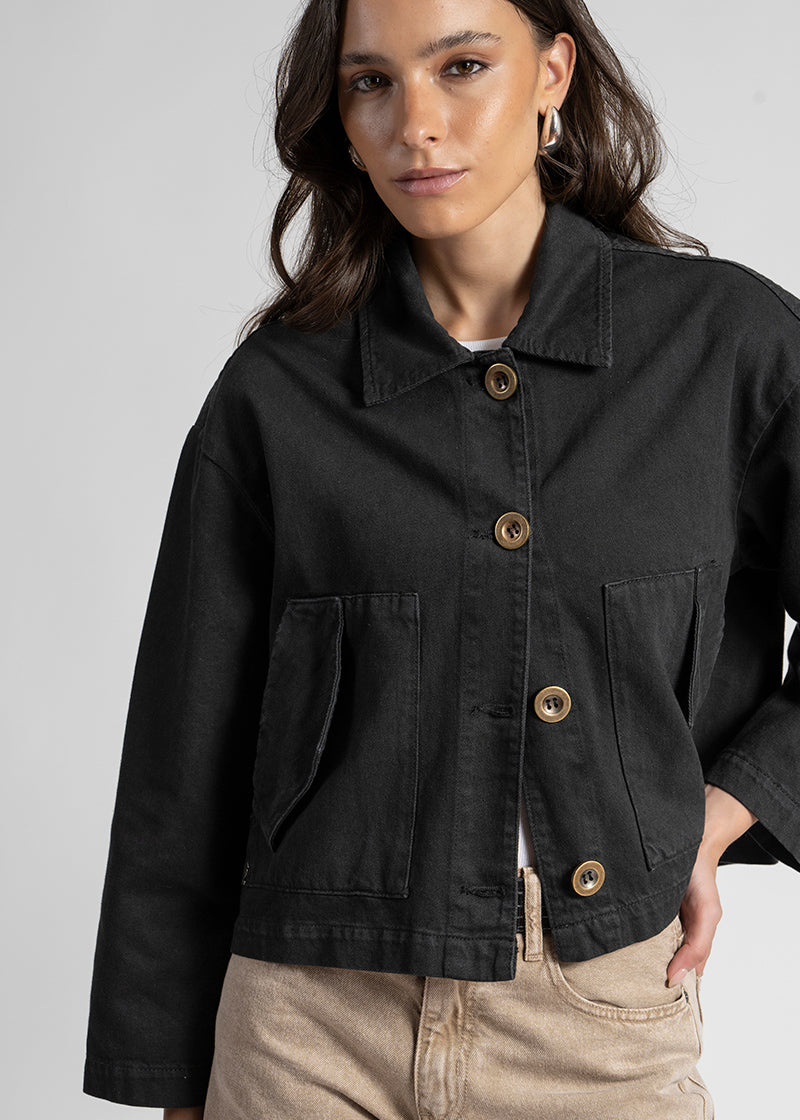 CHAQUETA AMAYA J negro