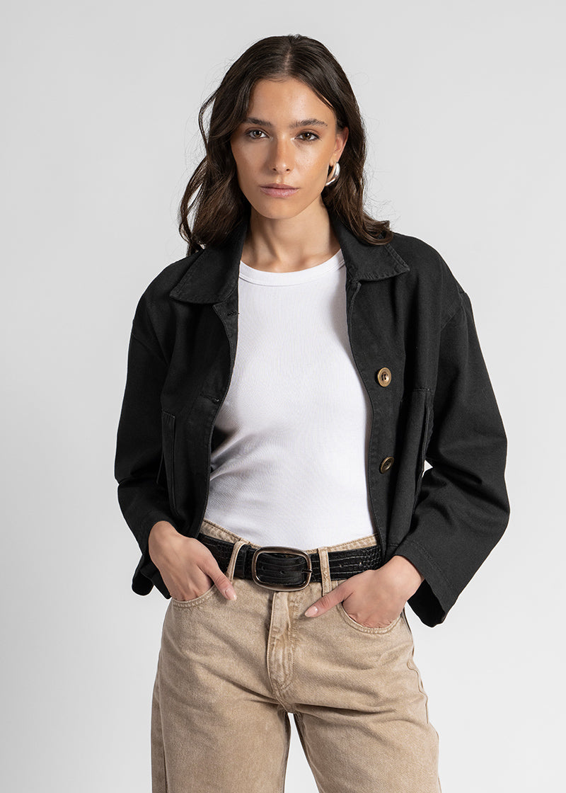 CHAQUETA AMAYA J negro