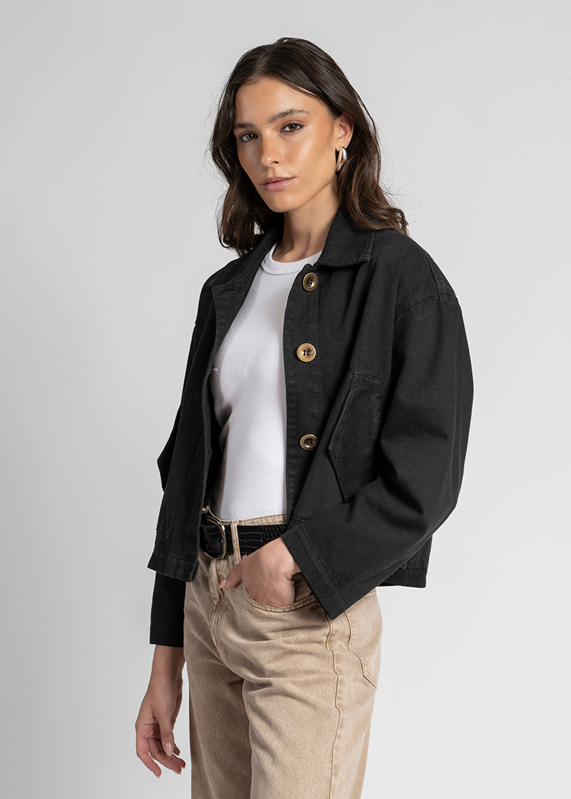 CHAQUETA AMAYA J negro