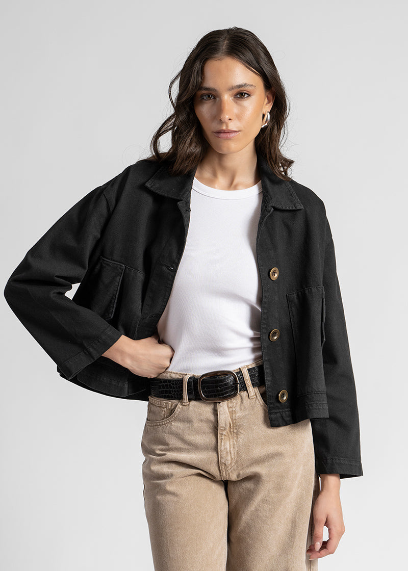 CHAQUETA AMAYA J negro