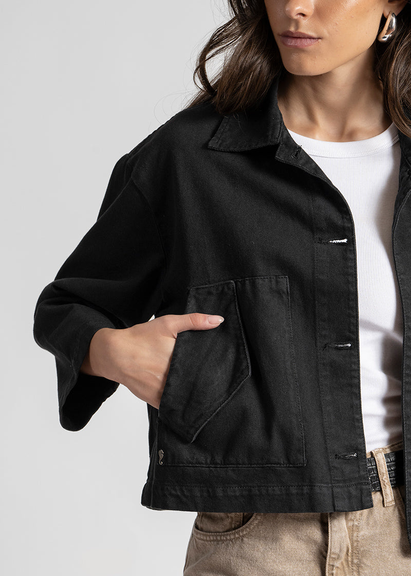 CHAQUETA AMAYA J negro