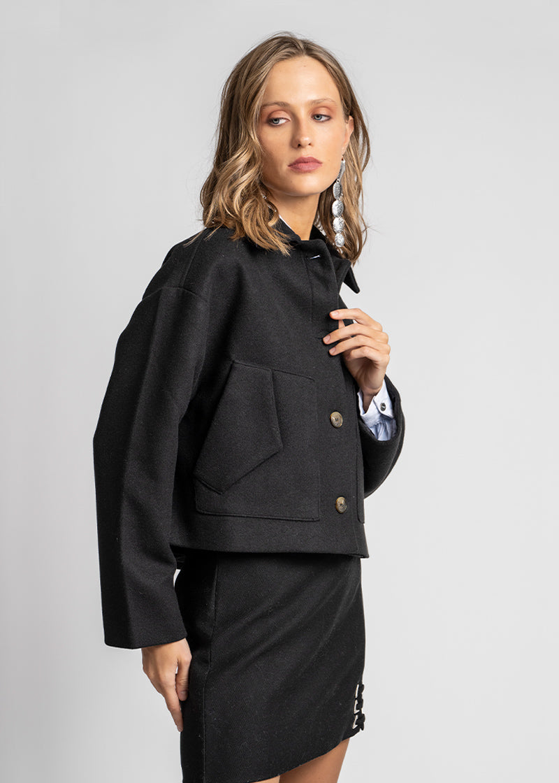 CHAQUETA AMAYA negro