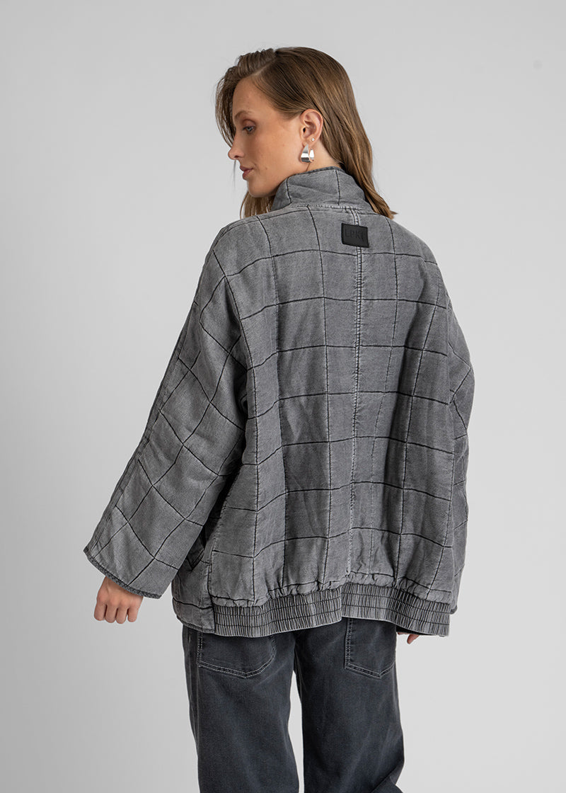 CHAQUETA AVA gris
