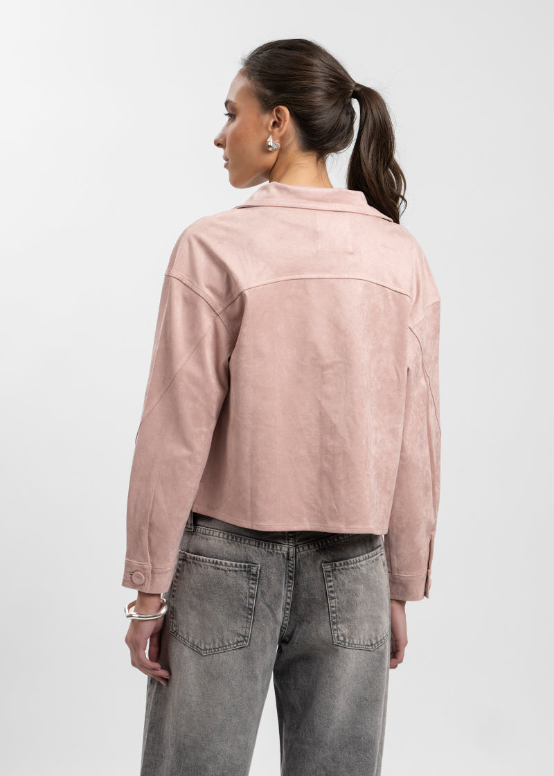 CHAQUETA BÁRBARA rosado