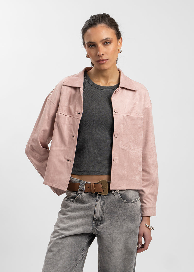 CHAQUETA BÁRBARA rosado