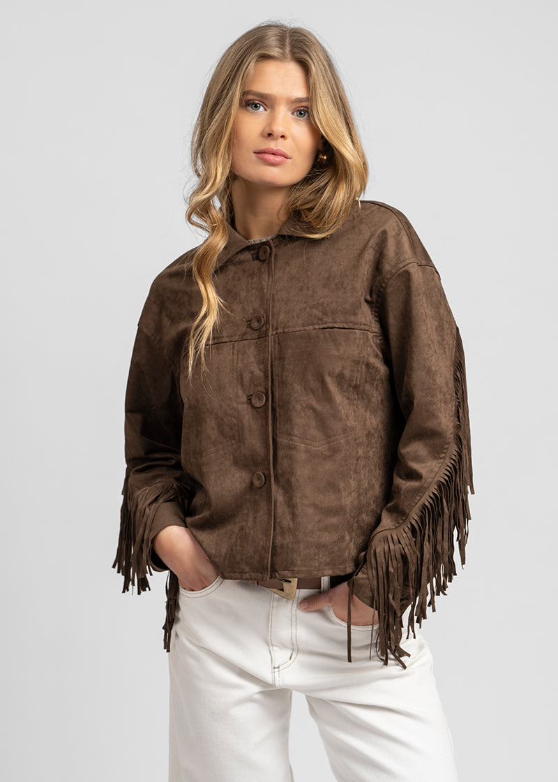 CHAQUETA DANIELA café