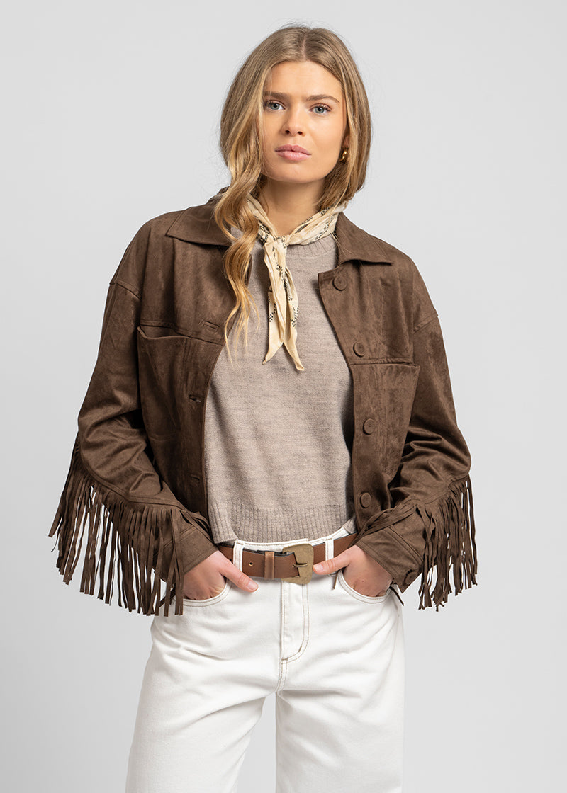 CHAQUETA DANIELA café