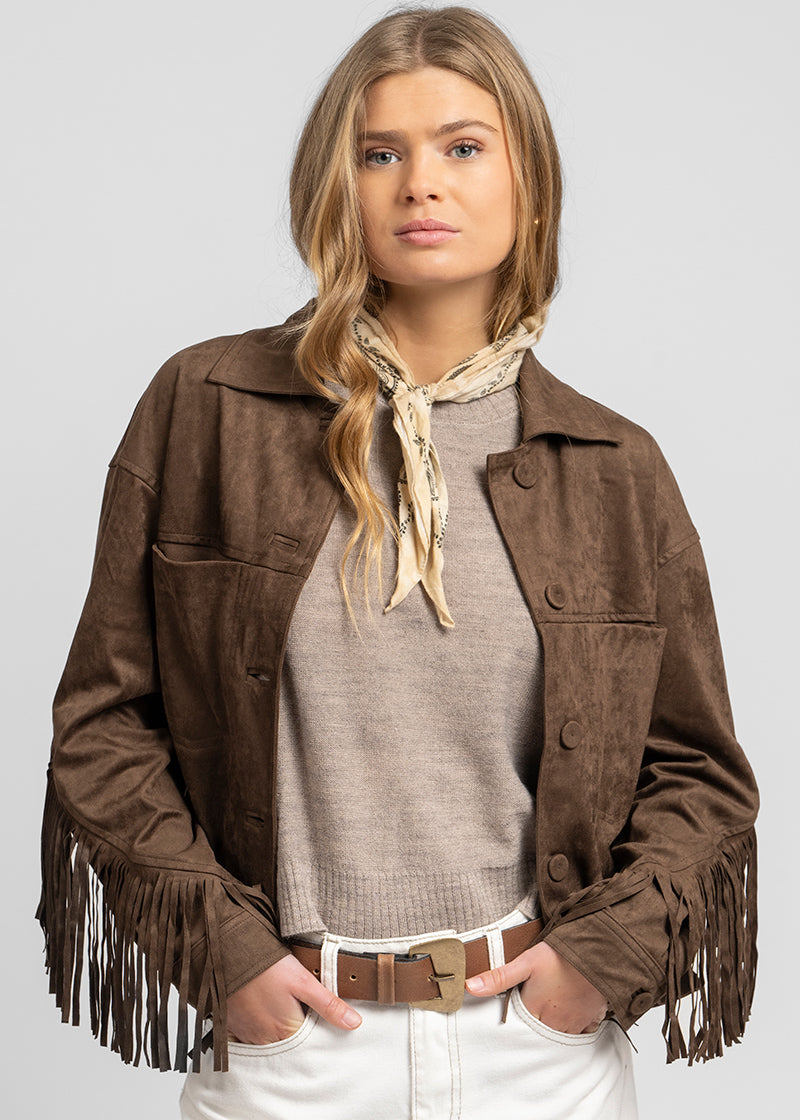 CHAQUETA DANIELA café