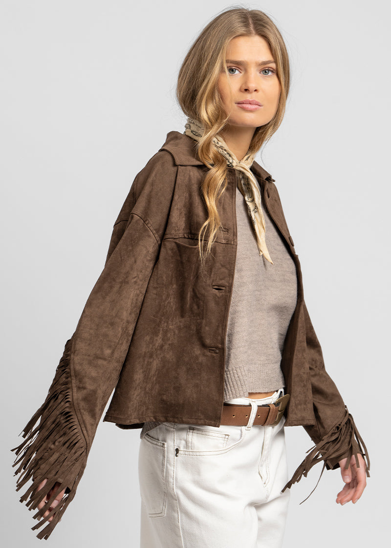 CHAQUETA DANIELA café