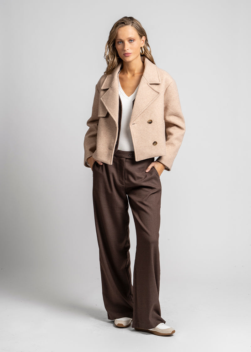 CHAQUETA JAVIERA camel