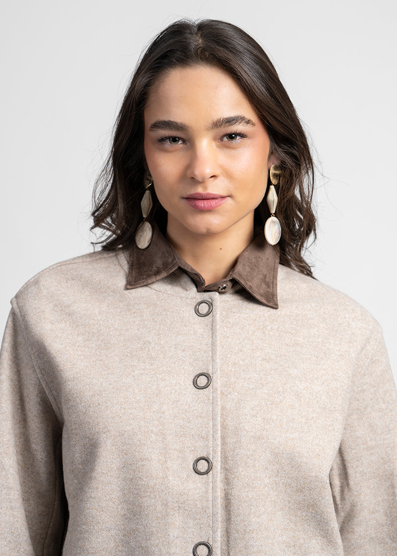 CHAQUETA MANUELA beige