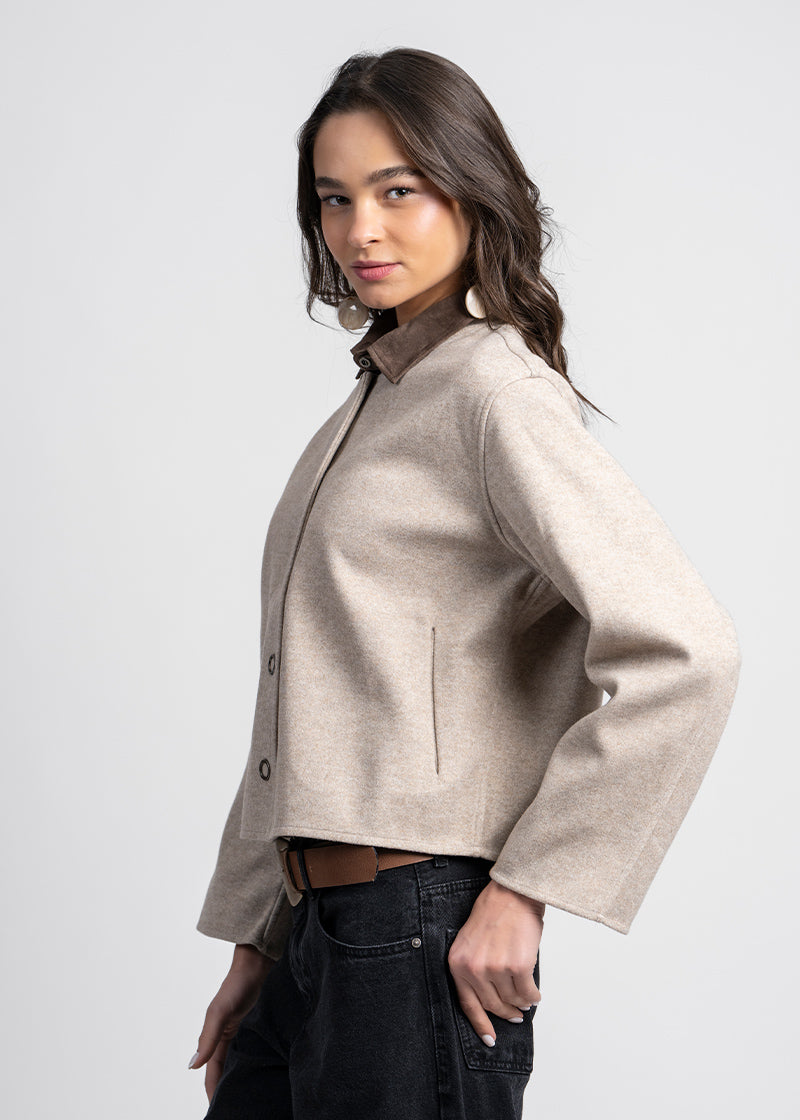 CHAQUETA MANUELA beige