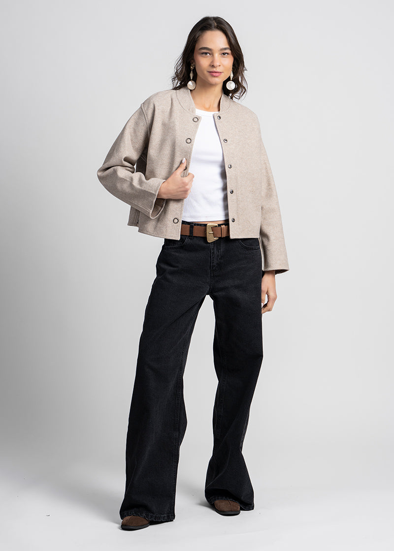 CHAQUETA MANUELA beige