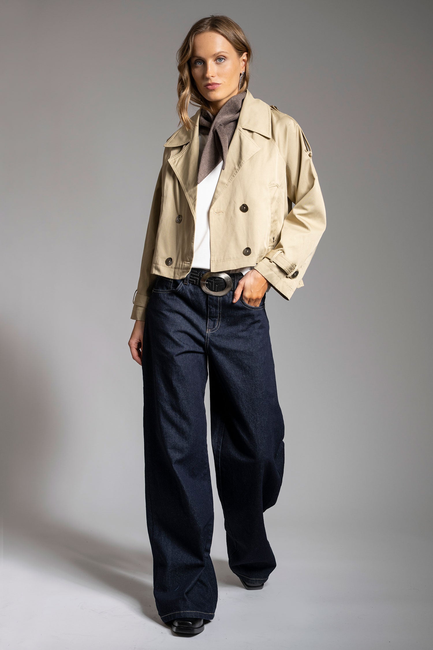 TRENCH CAROLA camel